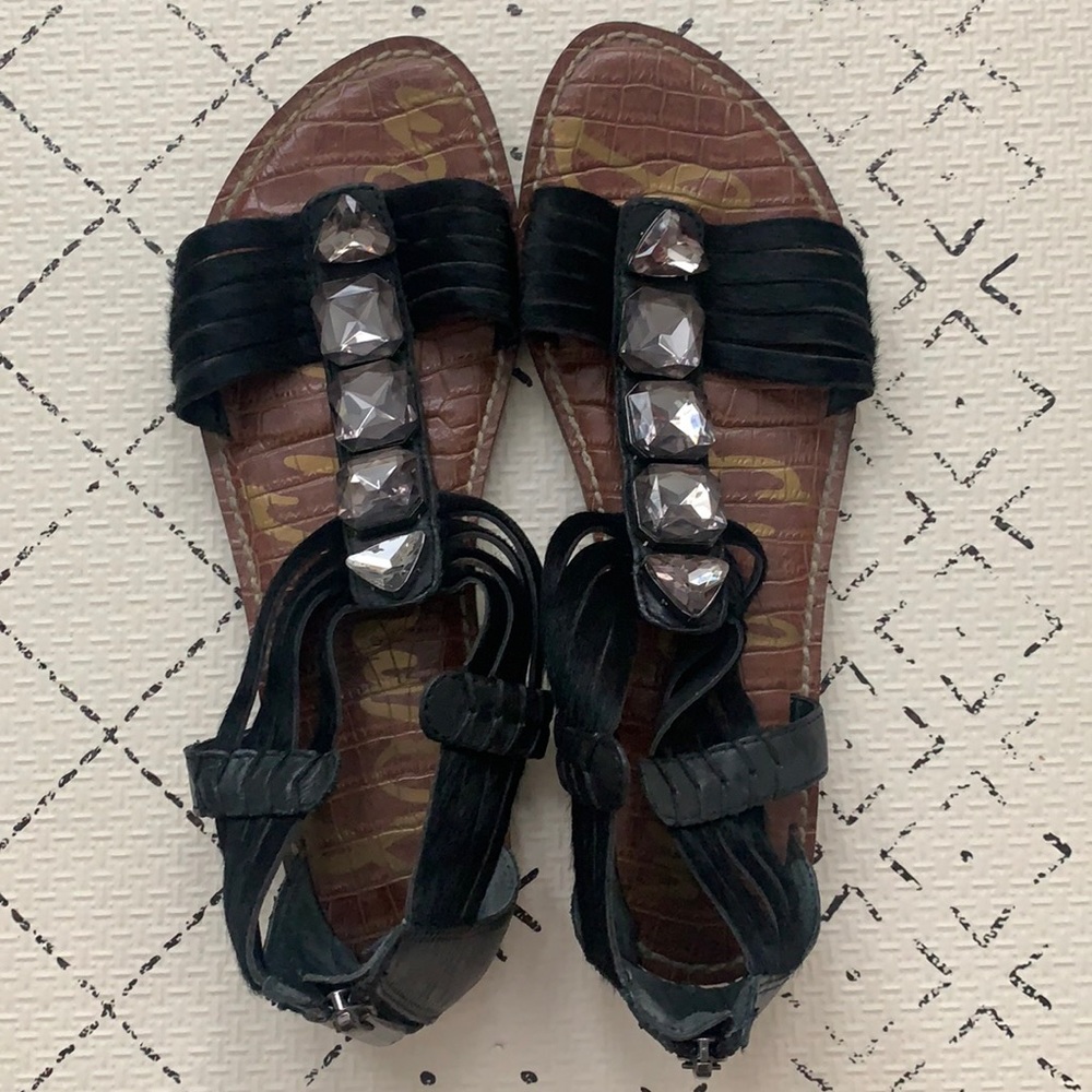 Sam Edelman rhinestone sandals size 9.